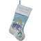 Northlight 21" Blue and White "Baby's First Christmas" Snowman Stocking